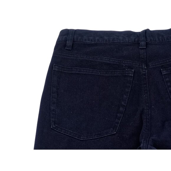 Parasuco Jeans Pants Womens 28 Black Ergonomic Slim Stretch Cotton Denim Classic - Picture 7 of 9